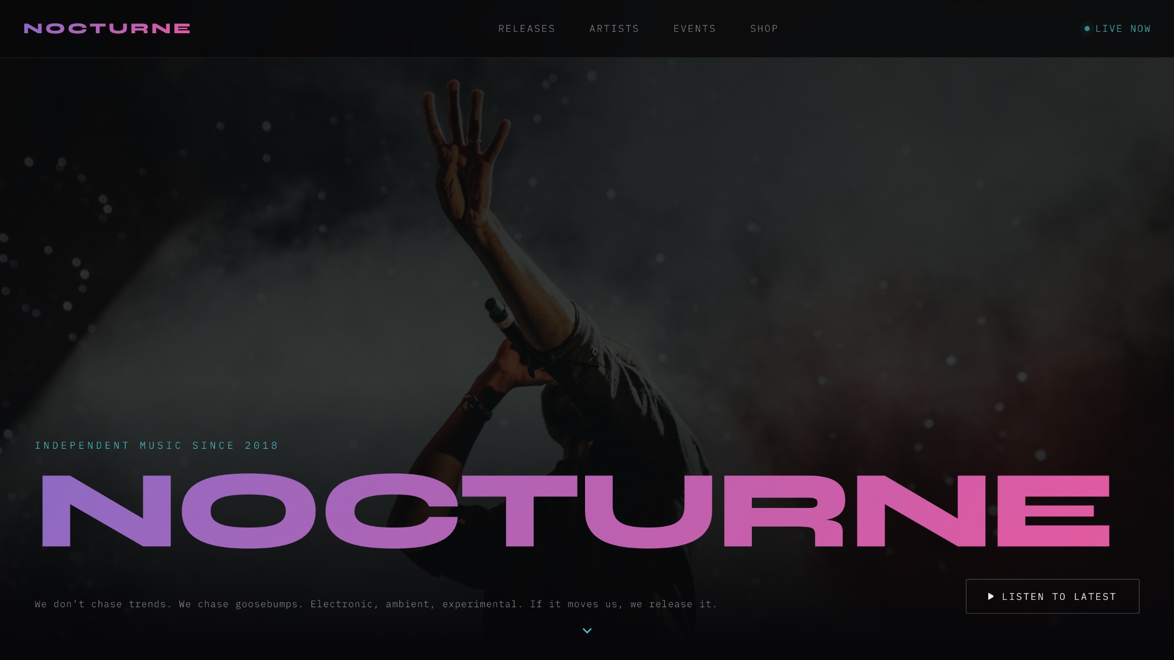 Nocturne homepage